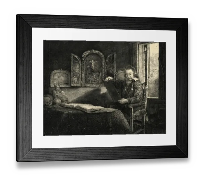 Framed Print : Abraham Francen, apothecary and physician Framed Print : Abraham Francen, apothecary and physician