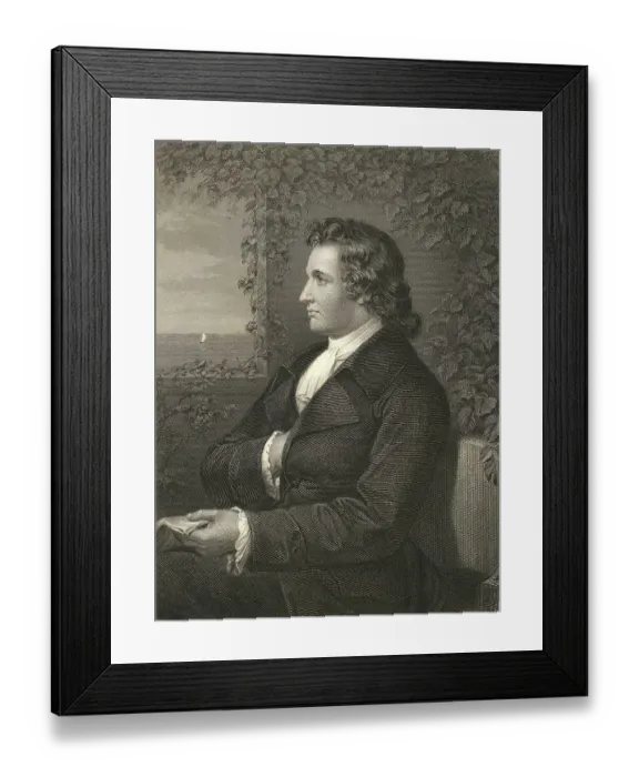 Framed Print : Johann Wolfgang Goethe, from 1782 von Goethe (28 August 1749) (22 March 1832) Framed Print : Johann Wolfgang Goethe, from 1782 von Goethe (28 August 1749) (22 March 1832)