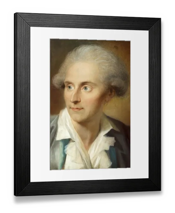 Framed Print : Andreas Christian Hviid (20 October 1749) (3 May 1788) was a Danish philologist and theologian