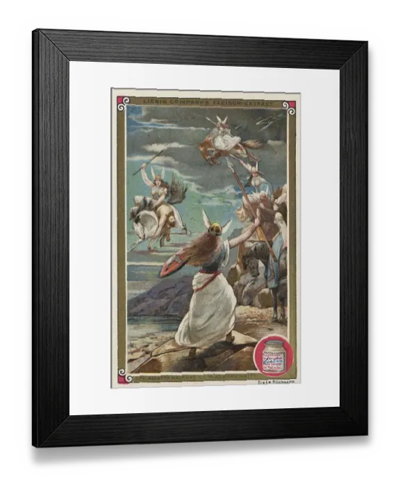 Framed Print : The Ride of the Valkyries, The Valkyrie