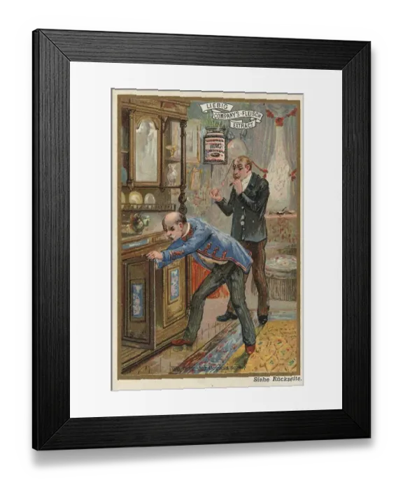 Framed Print : Where is the Cocnac ?, digitally restored reproduction of a public domain collective picture from ca 1900 Framed Print : Where is the Cocnac ?, digitally restored reproduction of a public domain collective picture from ca 1900
