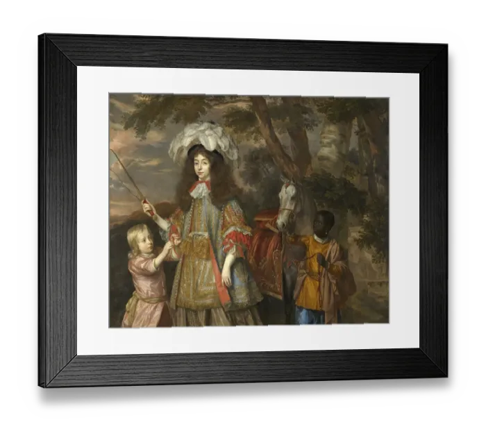 Framed Print : Portrait of Mary of Orange (1642-1688) Framed Print : Portrait of Mary of Orange (1642-1688)