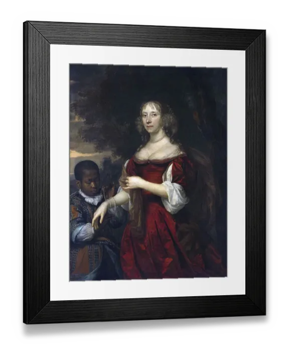 Framed Print : Margaretha van Raephorst