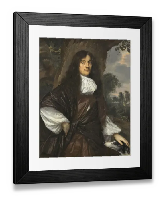 Framed Print : Portrait of Jacob de Witte, Lord of Haamstede