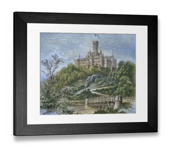 Framed Print : Marienburg Castle in Hanover, Lower Saxony Framed Print : Marienburg Castle in Hanover, Lower Saxony