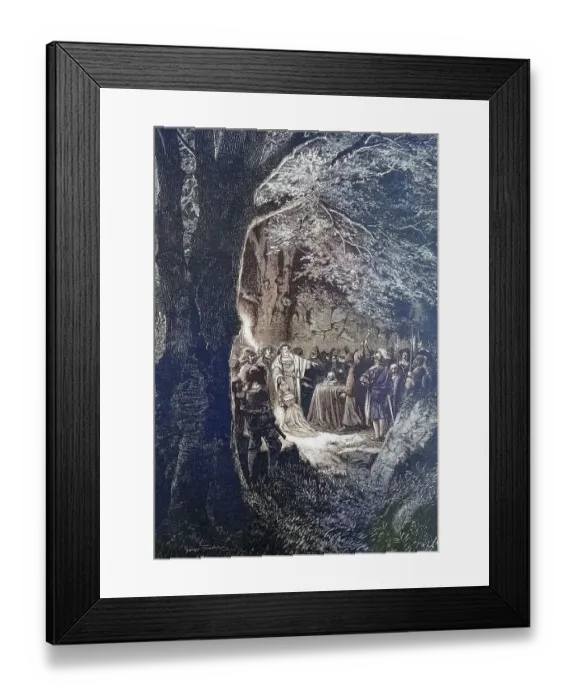 Framed Print : Margrave Christoph I of Baden, 1453