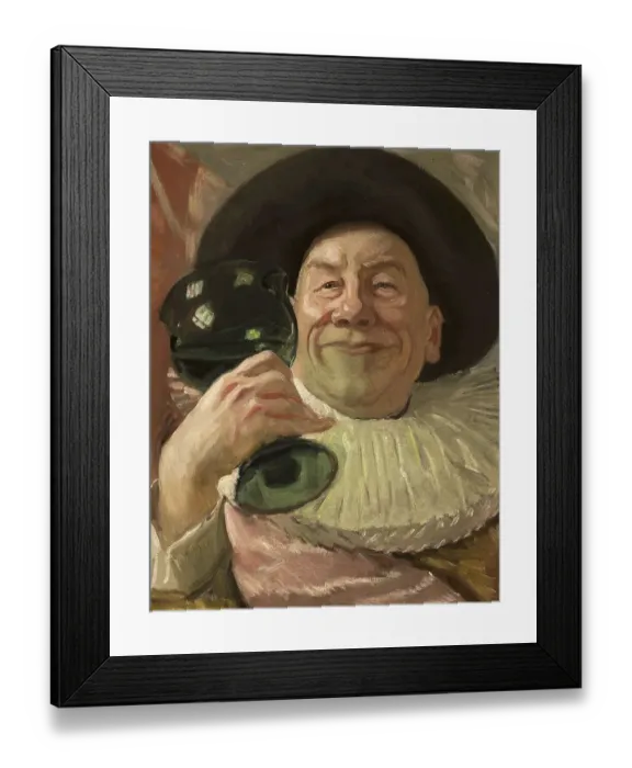Framed Print : Self-portrait of the painter Stanislaw Lentz (1861-1920) Framed Print : Self-portrait of the painter Stanislaw Lentz (1861-1920)
