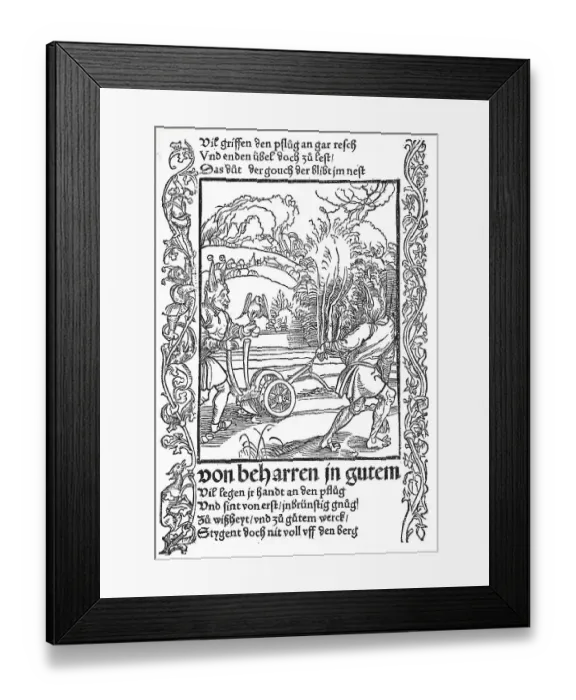 Framed Print : The Ship of Fools by Sebastian Brant