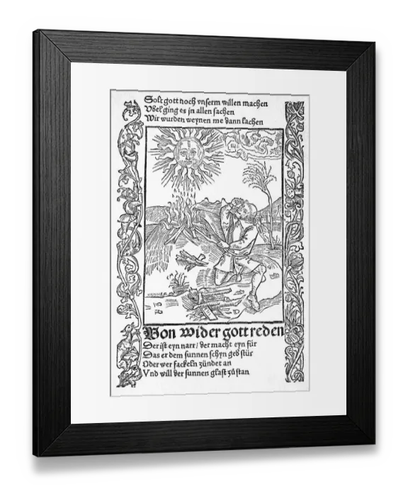 Framed Print : The Ship of Fools by Sebastian Brant Framed Print : The Ship of Fools by Sebastian Brant