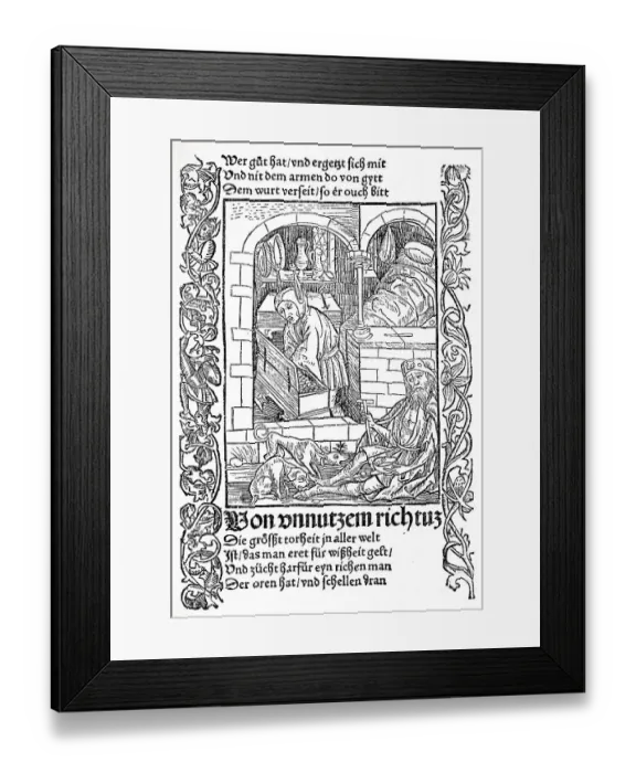 Framed Print : The Ship of Fools by Sebastian Brant Framed Print : The Ship of Fools by Sebastian Brant