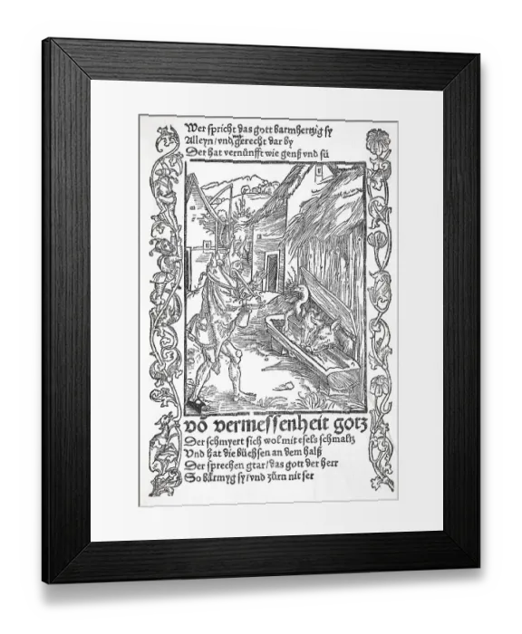 Framed Print : The Ship of Fools by Sebastian Brant