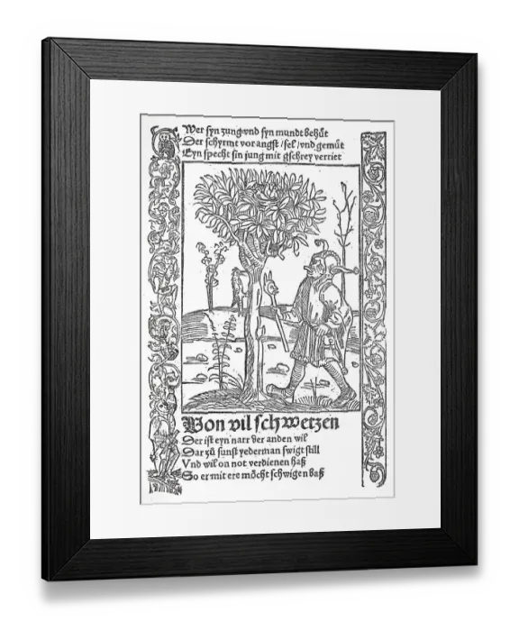 Framed Print : The Ship of Fools by Sebastian Brant Framed Print : The Ship of Fools by Sebastian Brant
