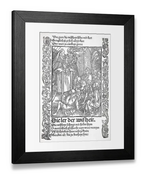 Framed Print : The Ship of Fools by Sebastian Brant Framed Print : The Ship of Fools by Sebastian Brant