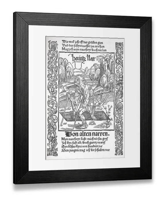 Framed Print : The Ship of Fools by Sebastian Brant Framed Print : The Ship of Fools by Sebastian Brant