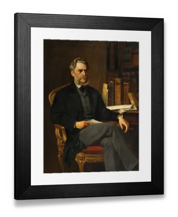 Framed Print : Leopold Count von Thun und Hohenstein Framed Print : Leopold Count von Thun und Hohenstein