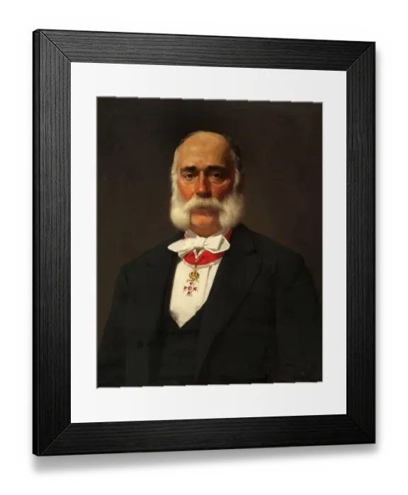 Framed Print : Carl Fiedler, Karl Fiedler, 1834