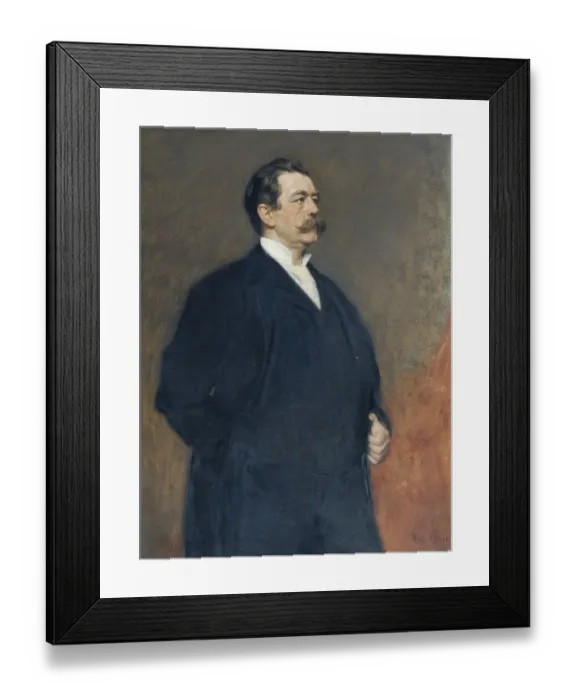 Framed Print : Nikolaus Heinrich Ferdinand Herbert von Bismarck-Schoenhausen
