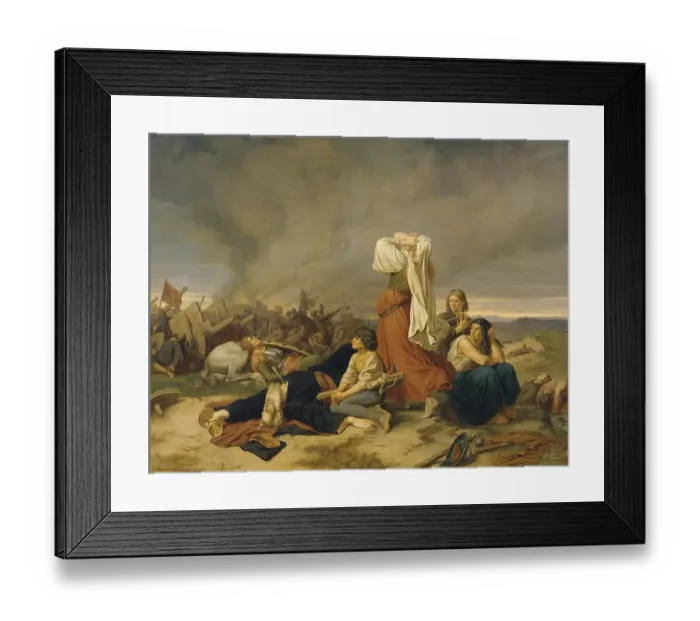 Framed Print : The Battle of Lipan, 1434