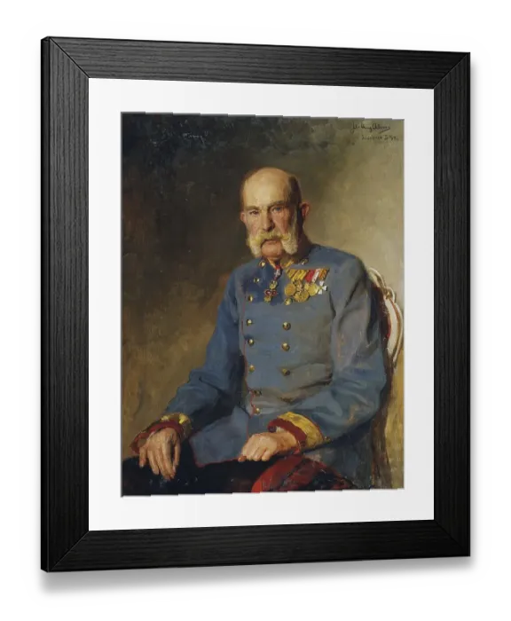Framed Print : Franz Joseph I (18 August 1830) (21 November 1916)