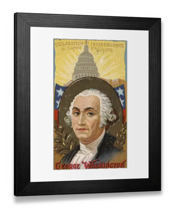 Framed Print : Famous people in American history Framed Print : Famous people in American history
