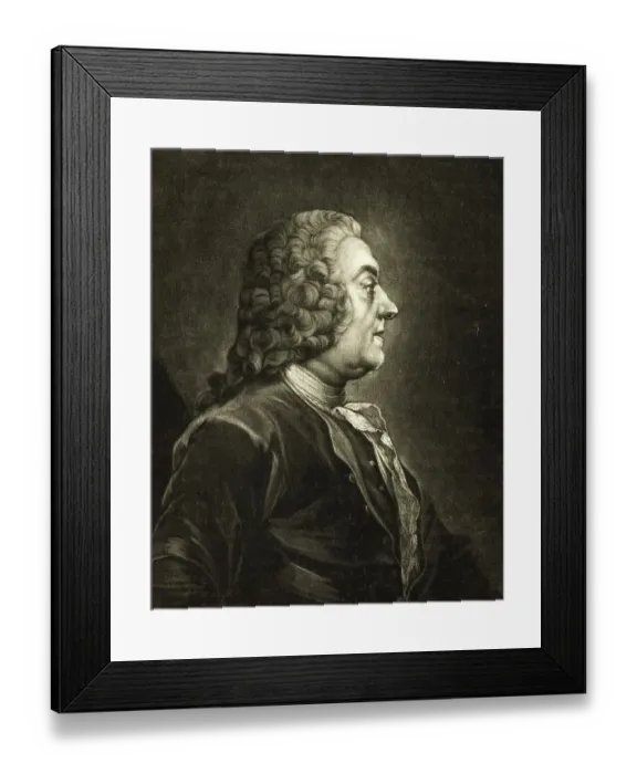 Framed Print : Anne-Claude-Philippe de Thubieres