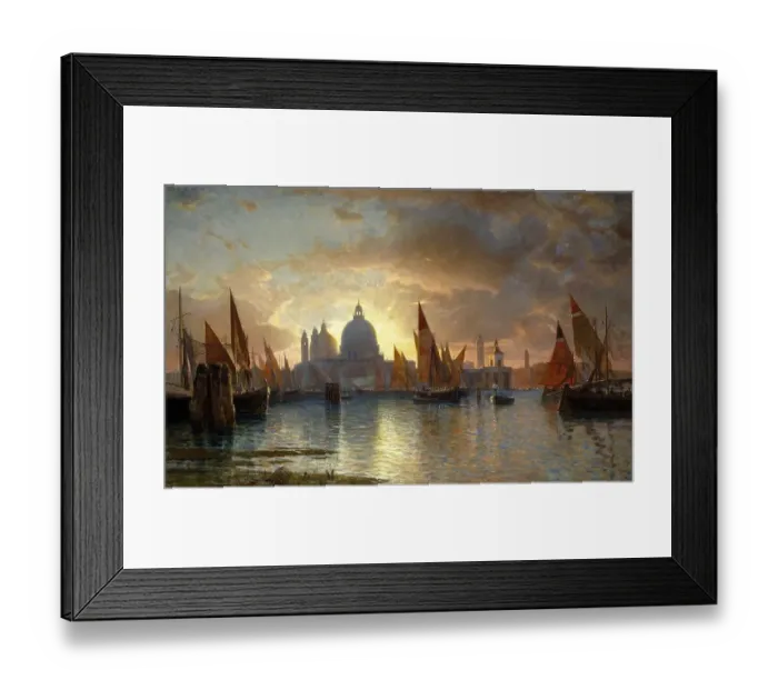 Framed Print : Church of Santa Maria della Salute in Venice Framed Print : Church of Santa Maria della Salute in Venice
