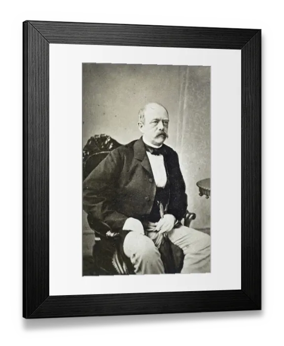 Framed Print : Otto Eduard Leopold von Bismarck-Schoenhausen