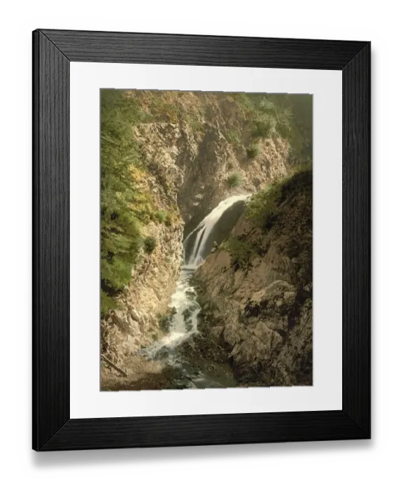 Framed Print : The Ravenna Gorge in the Black Forest Framed Print : The Ravenna Gorge in the Black Forest