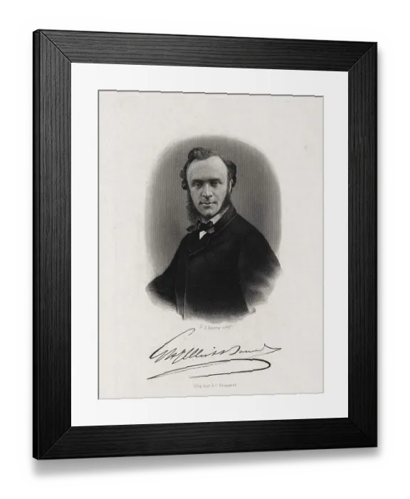 Framed Print : Portrait of George Henry James Elliot Boswel Framed Print : Portrait of George Henry James Elliot Boswel