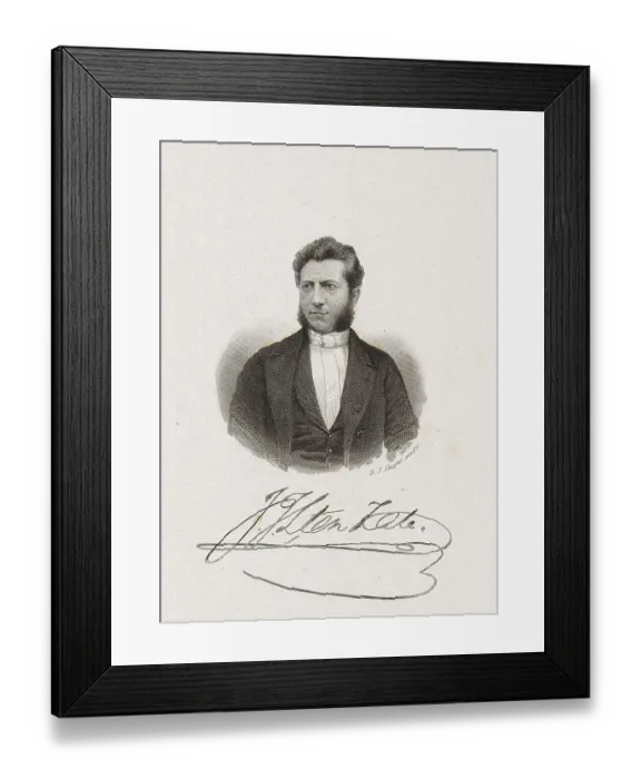 Framed Print : Jan Jakob Lodewijk ten Kate (23 December 1819) (26 December 1889) Framed Print : Jan Jakob Lodewijk ten Kate (23 December 1819) (26 December 1889)