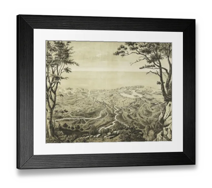 Framed Print : The Netherlands at the time of Charlemagne Framed Print : The Netherlands at the time of Charlemagne