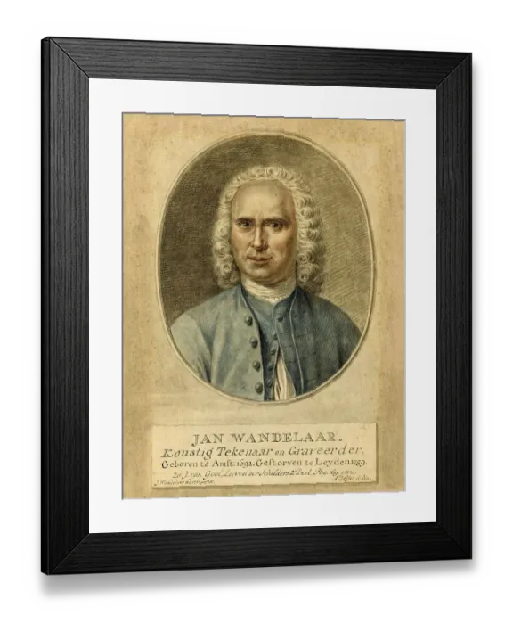 Framed Print : Jan Wandelaar (14 April 1690 - 26 March 1759)