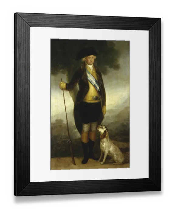 Framed Print : Charles IV, Carlos IV, 11 November 1748 to 20 January 1819