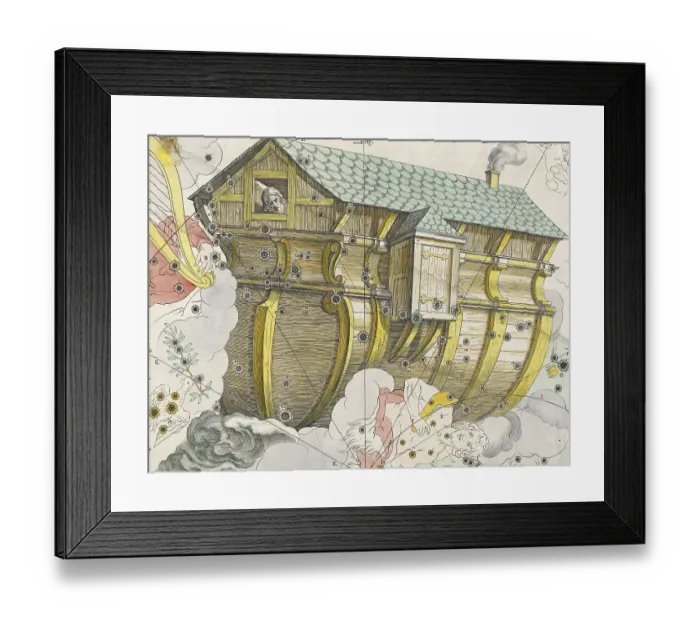 Framed Print : Noah's Ark, Argo Navis or Ship of the Argonauts