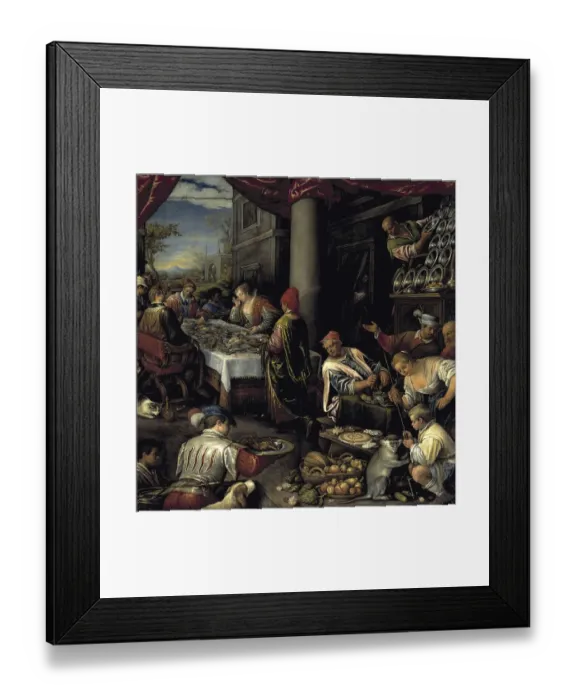 Framed Print : The Feast of Antony and Cleopatra