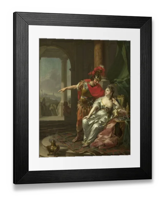 Framed Print : Antony and Cleopatra, Pharaoh Cleopatra VII born 69 BC Framed Print : Antony and Cleopatra, Pharaoh Cleopatra VII born 69 BC