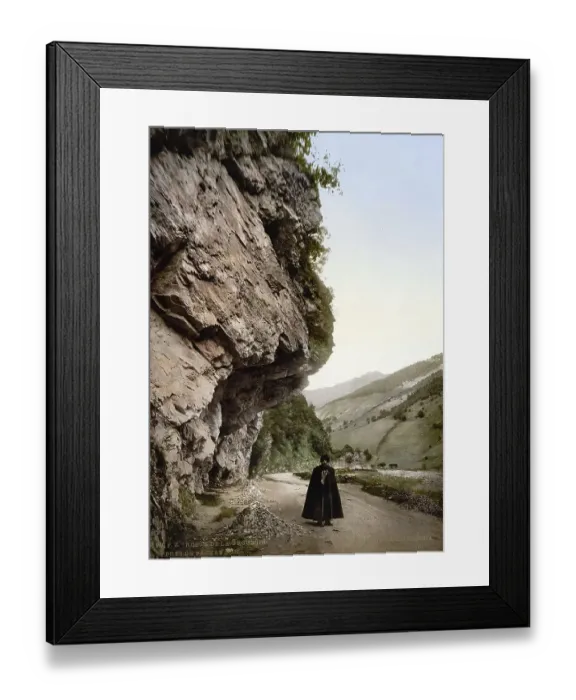 Framed Print : The road, near Passanaur, Groussie