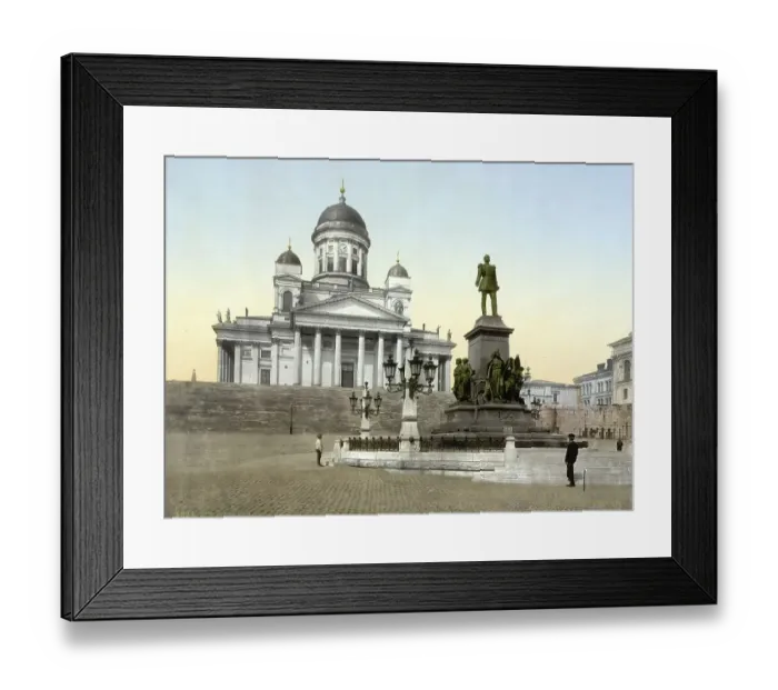 Framed Print : Monument of Alexander II, Helsingfors
