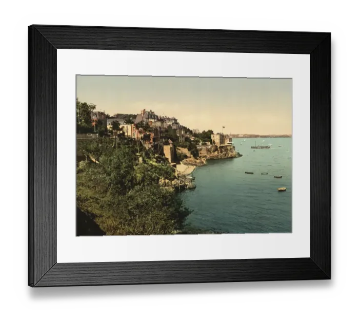 Framed Print : Bric-a-Brac, Dinard, Brittany, France, c