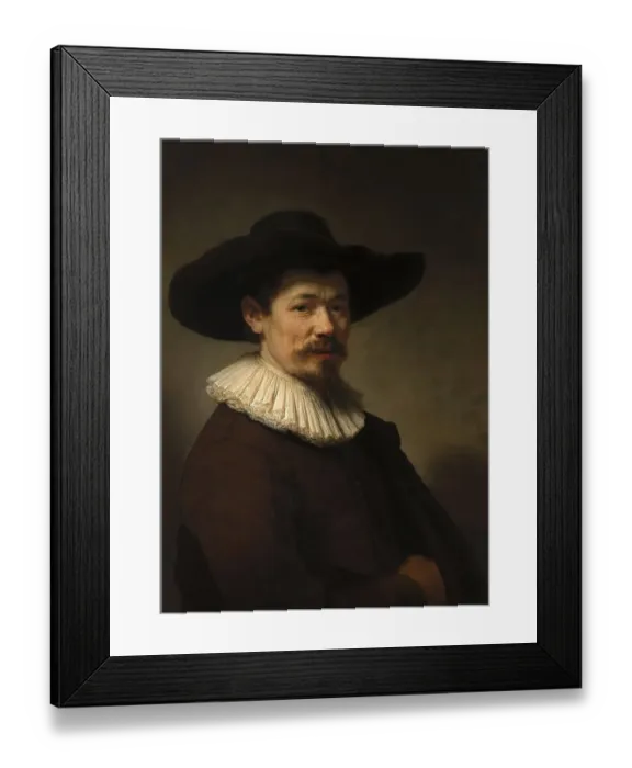 Framed Print : Herman Doomer (ca 1595-1650), Painting by Rembrandt van Rijn (1606) (1669) Framed Print : Herman Doomer (ca 1595-1650), Painting by Rembrandt van Rijn (1606) (1669)