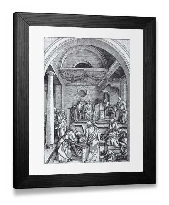 Framed Print : Picture cycle The Life of the Virgin