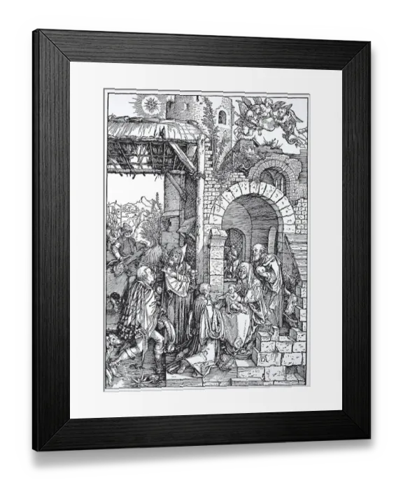 Framed Print : Picture cycle From the Life of the Virgin Mary Framed Print : Picture cycle From the Life of the Virgin Mary