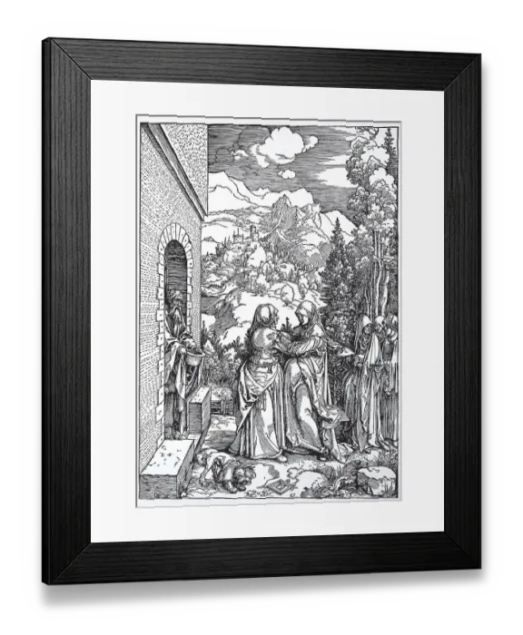 Framed Print : Picture cycle From the Life of the Virgin