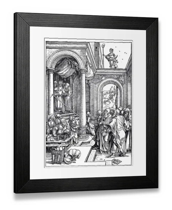 Framed Print : Picture cycle From the Life of the Virgin Framed Print : Picture cycle From the Life of the Virgin