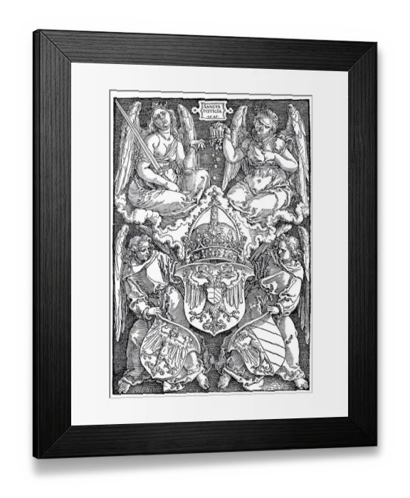 Framed Print : The coat of arms of the city of Nuremberg Framed Print : The coat of arms of the city of Nuremberg