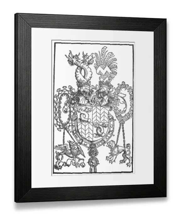 Framed Print : Illustrations to the Revelations of St