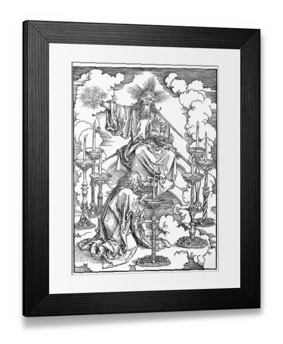 Framed Print : Picture cycle The Apocalypse, St