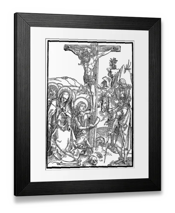 Framed Print : The so-called Albertina Passion