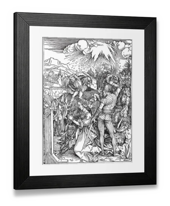 Framed Print : The Martyrdom of St. Catherine Framed Print : The Martyrdom of St. Catherine