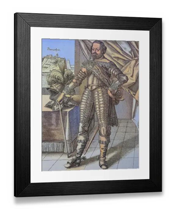Framed Print : Count Johann von Werth, 1591, 16 January 1652 Framed Print : Count Johann von Werth, 1591, 16 January 1652